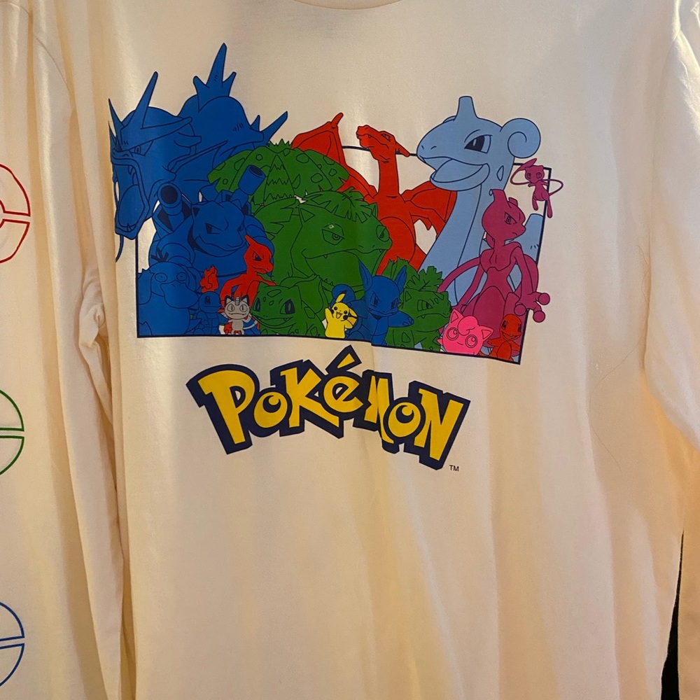 NWT long sleeve Pokémon tshirt